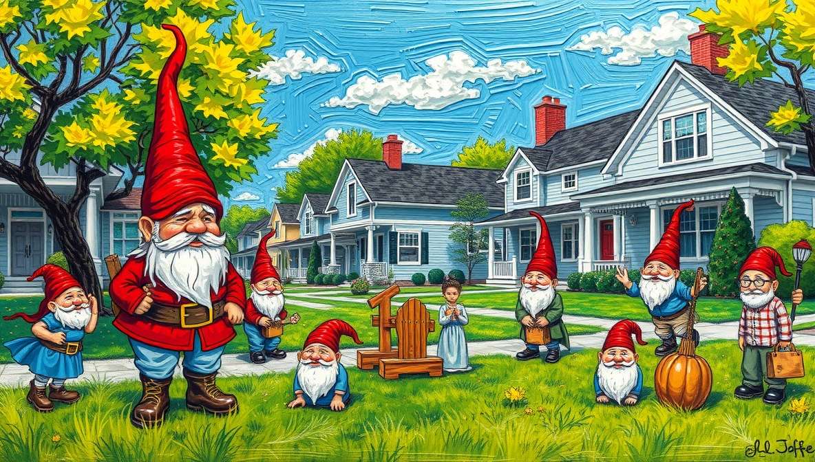 ‘Non-Conformist’ Lawn Decorations