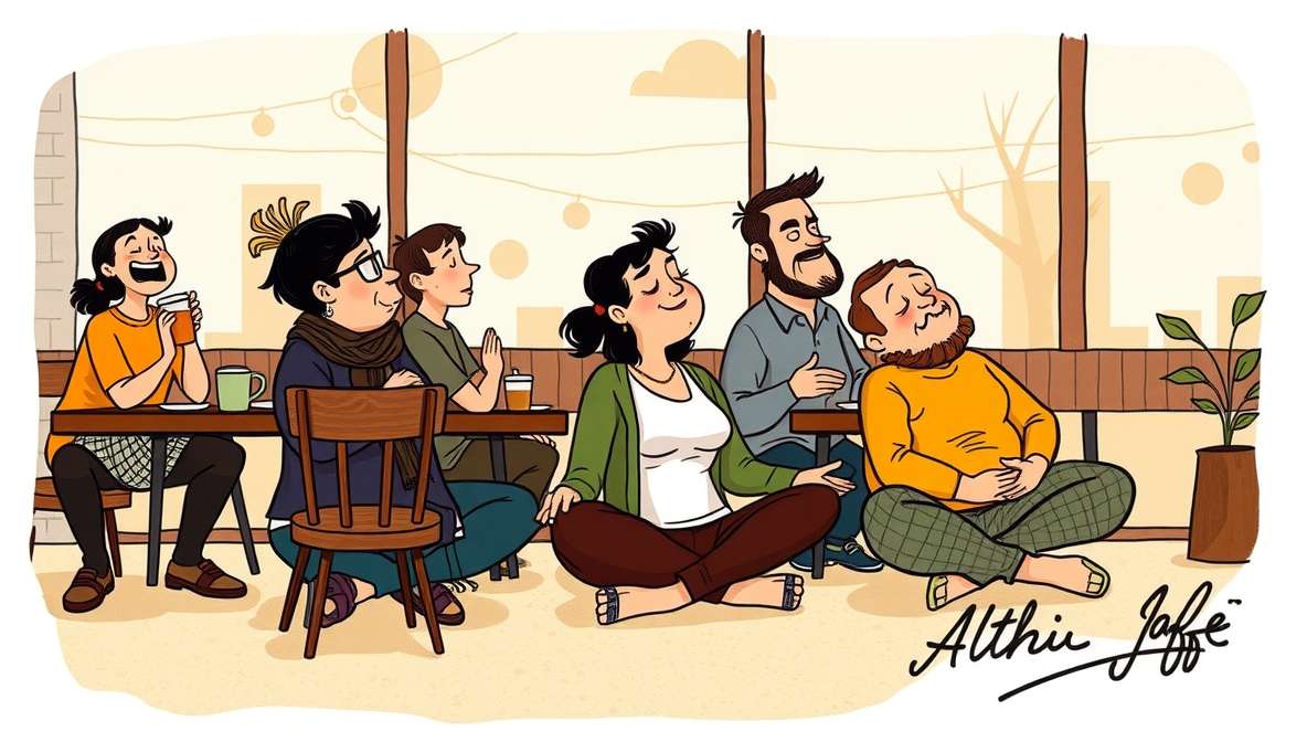 Mindfulness Latte Customers Meditate Too Long