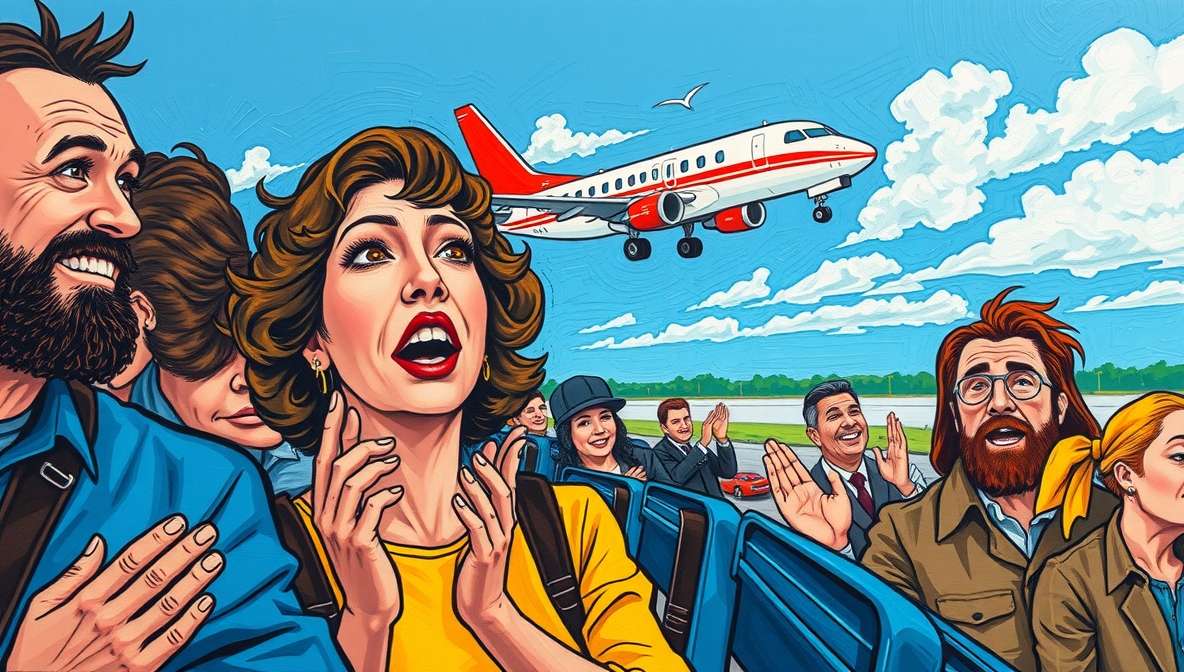 Plane Lands Itself