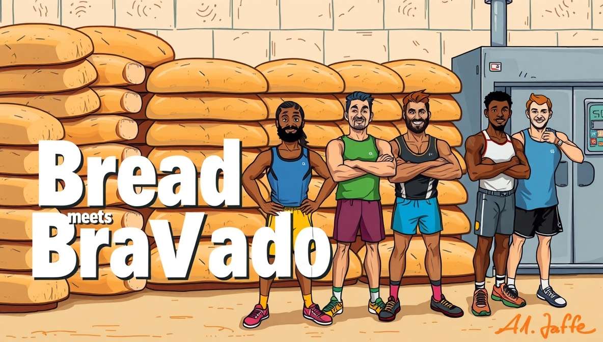 Bread Scoffs at Team USA Rally