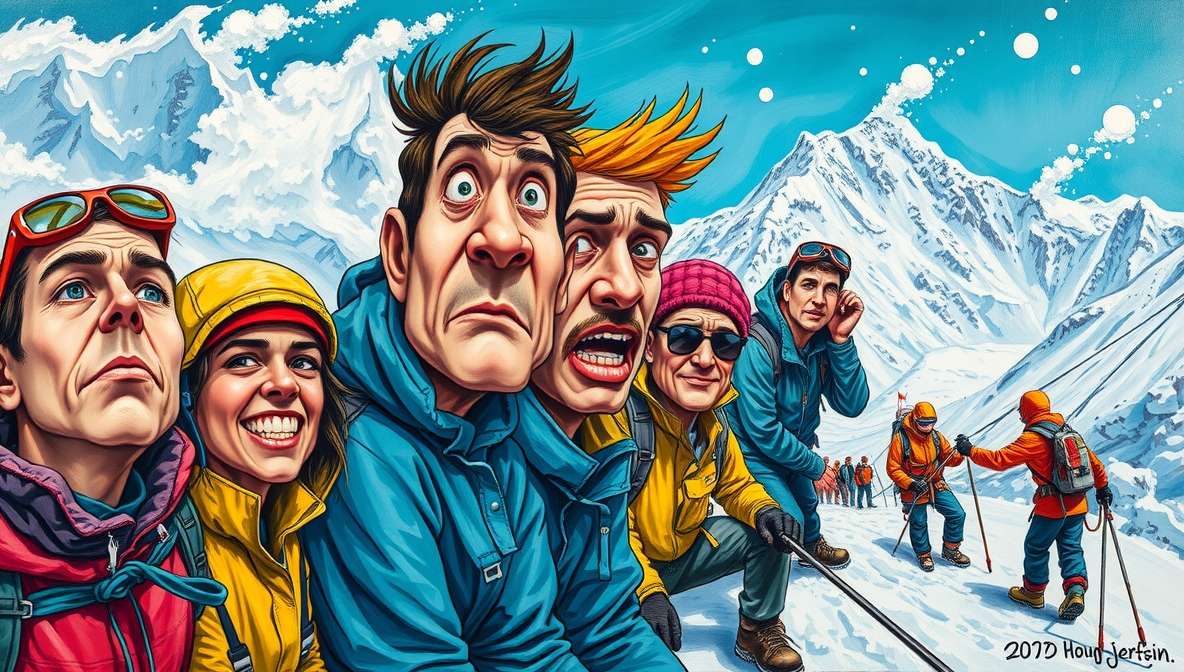 Everest Blizzard Traps Tourists Everest Blizzard Traps Tourists