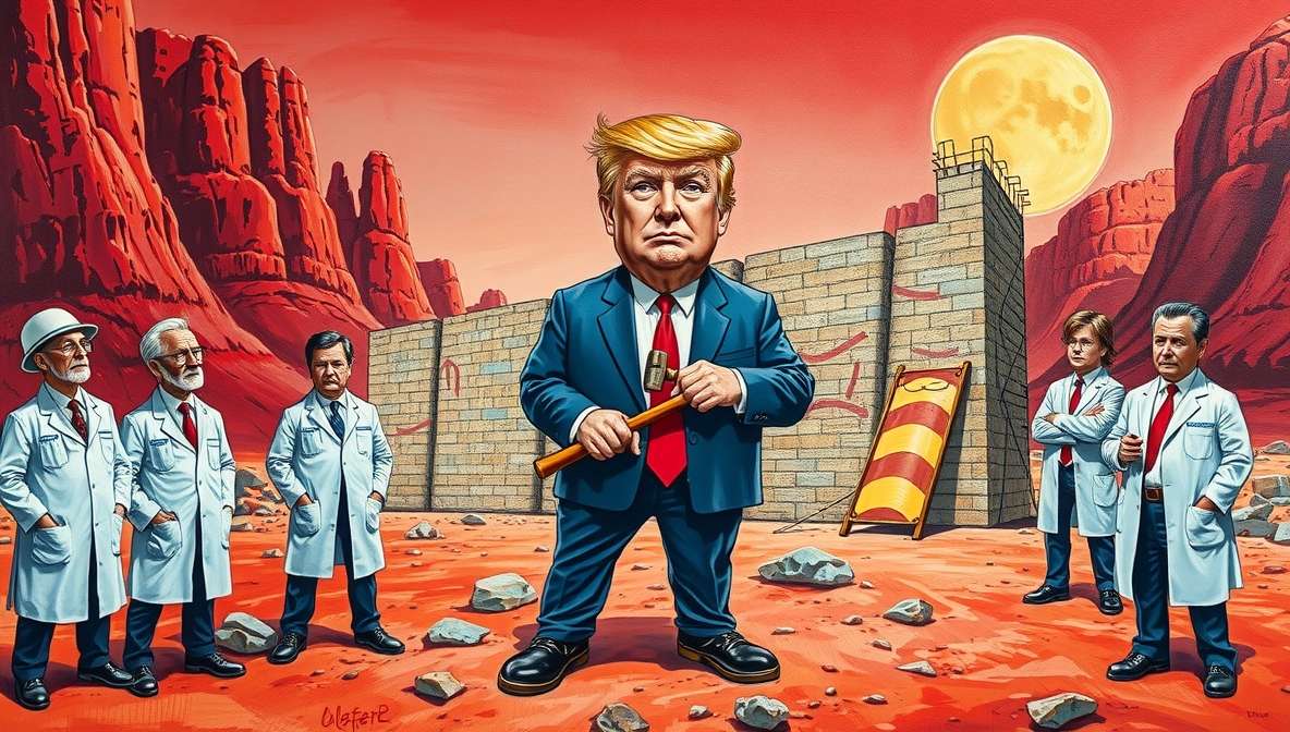Trump’s Wall Around Mars