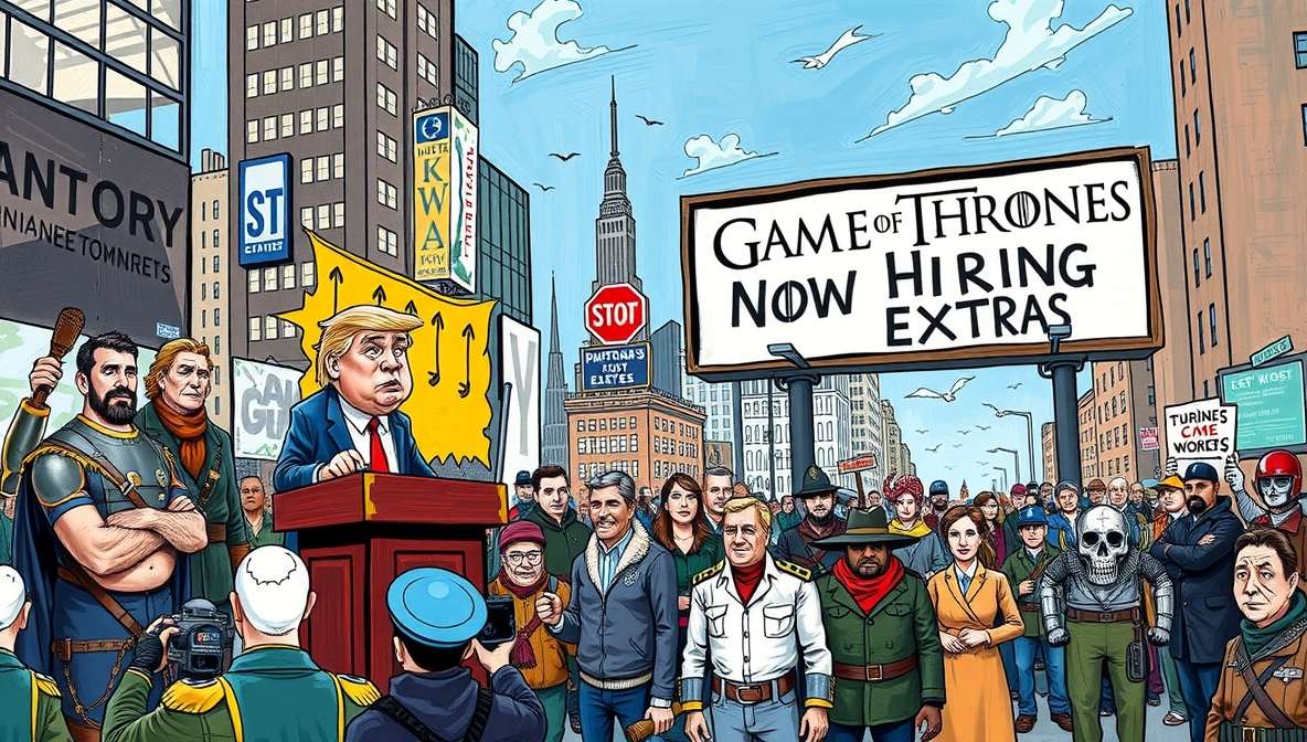 Trump Declares 800,000 Federal Workers ‘Optional Personnel’ — Game of Thrones Now Hiring Extras