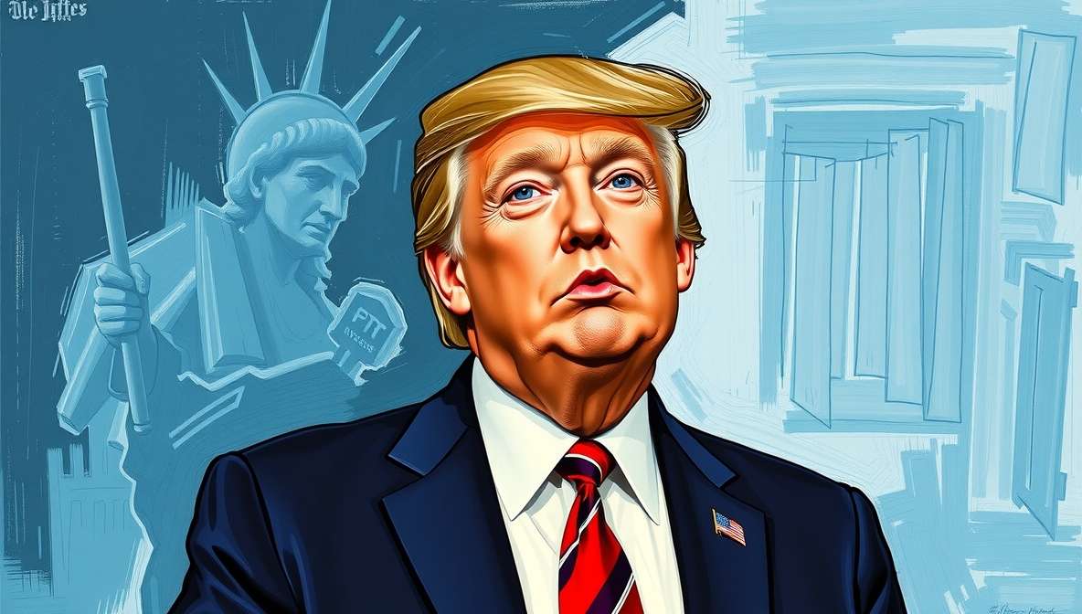 Trump Sues NYT for  Billion