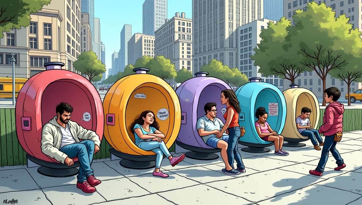City Installs Public Nap Pods