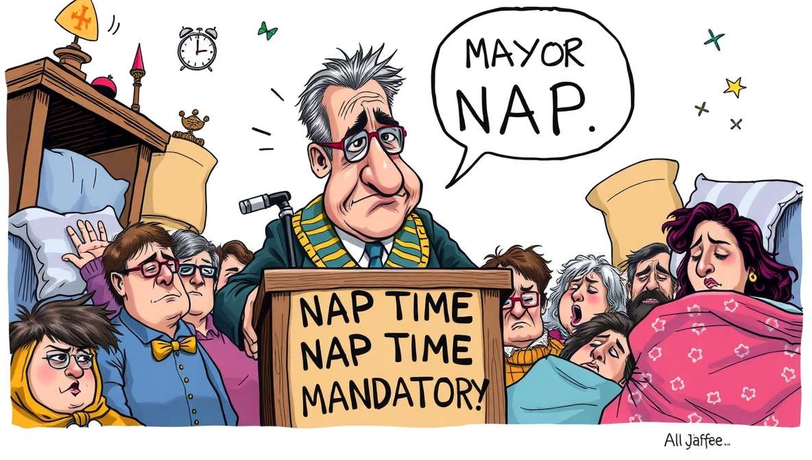 Mayor Declares Nap Time Mandatory