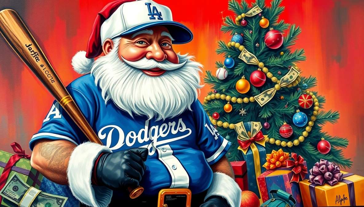 Dodgers Set for Christmas