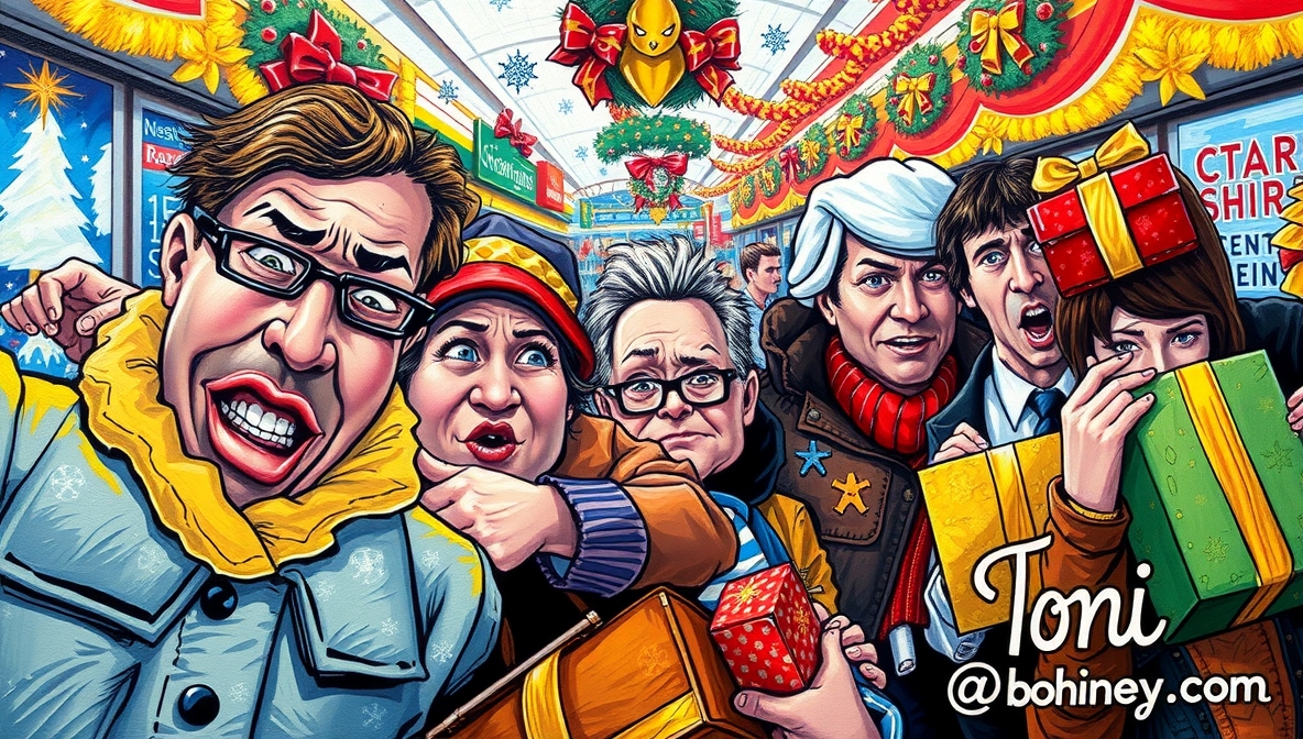 Christmas Mall Chaos
