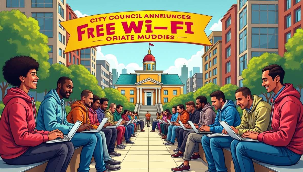 City Council Announces Free Wi-Fi for Everyone