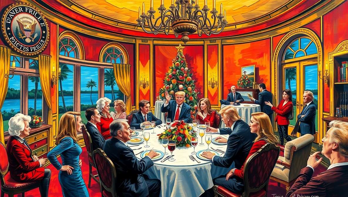 Mar-a-Lago Christmas Spectacle