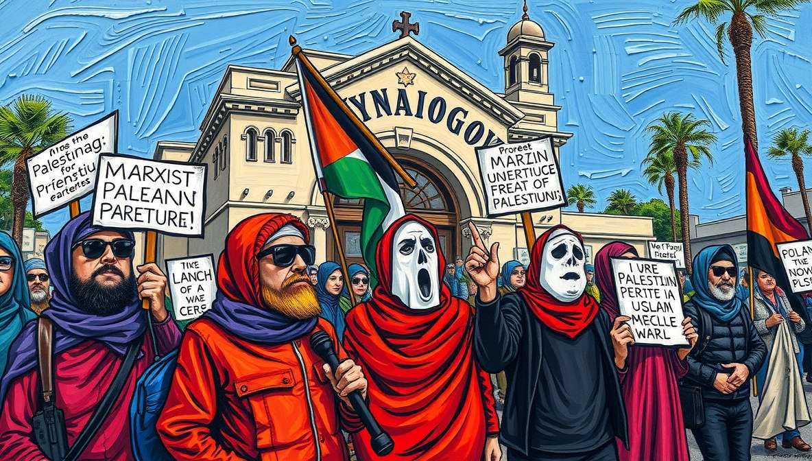 LA’s Synagogue Protesters