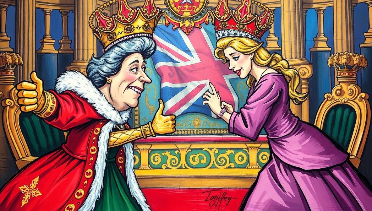 Cat Fight in the Palace