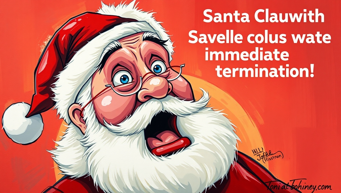 Santa Claus Would Face Termination