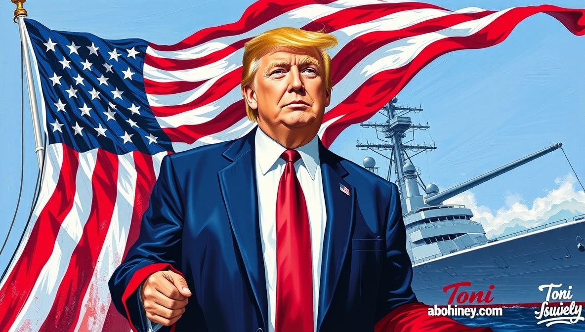 Trump Unveils New Battleship