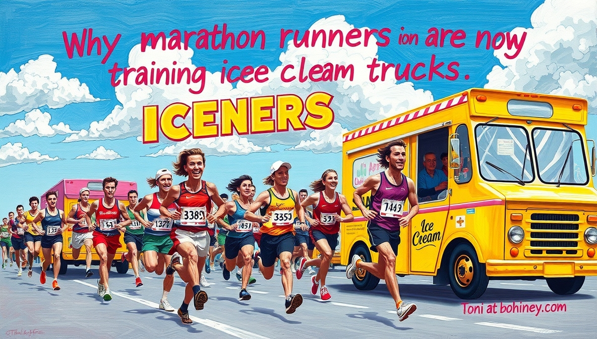 Marathon Runners Are Chasing Ice Cream Trucks
