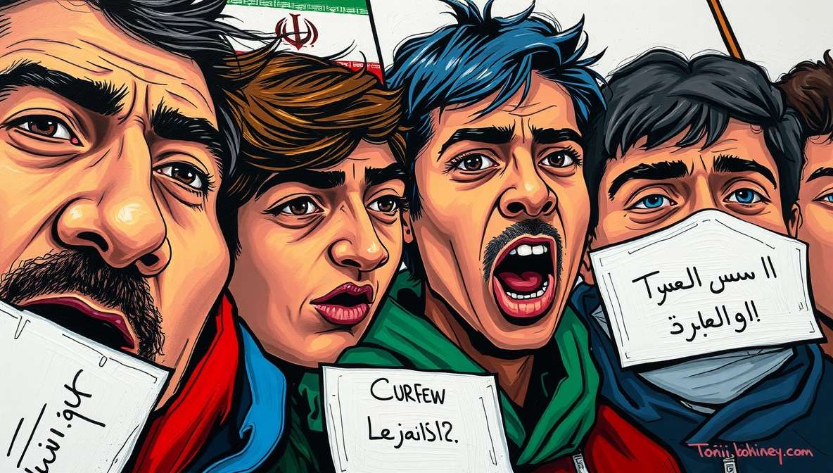 Iranian Youth Demand Freedom