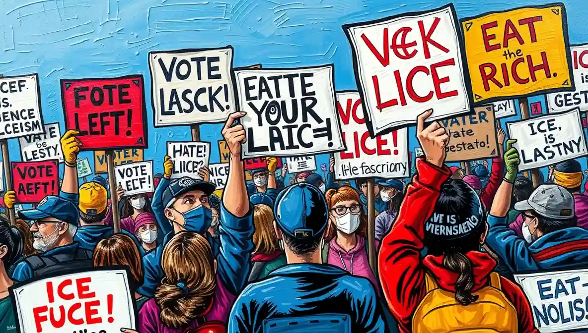 Left-Wing Leaders Say Anti-ICE Language Was “Theatrical,”