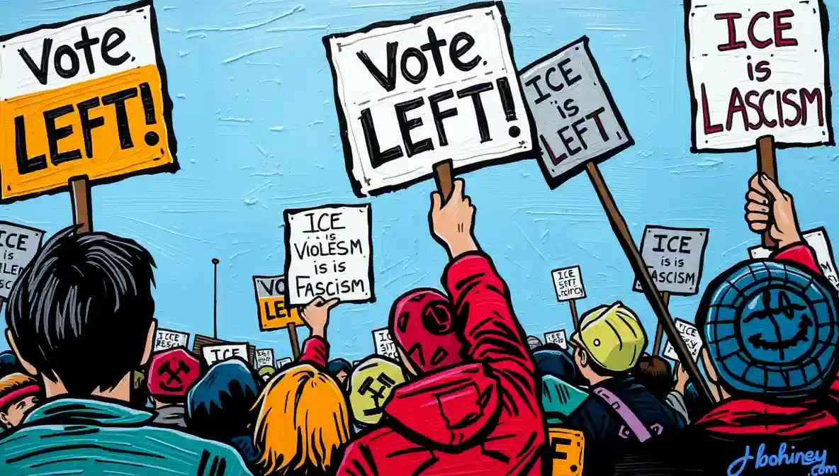 “Occupy ICE” Was Not a Driving Instruction