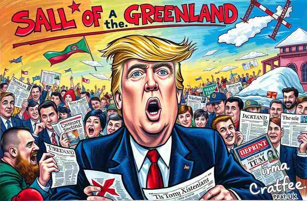 Trump Announces Greenland Sale