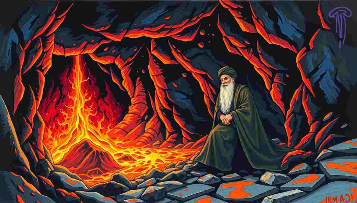Ayatollah Khamenei Spotted in Hell
