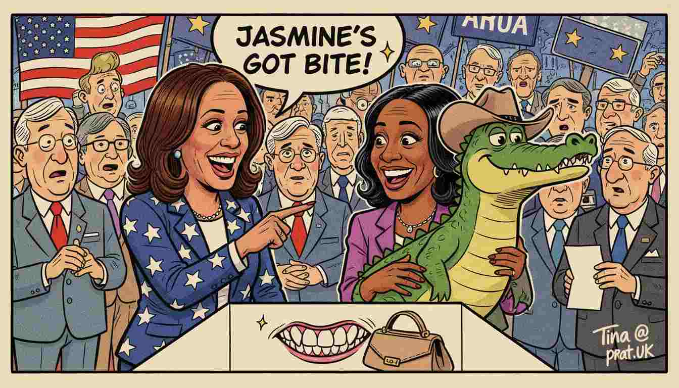 Kamala Harris Endorses Jasmine Crockett