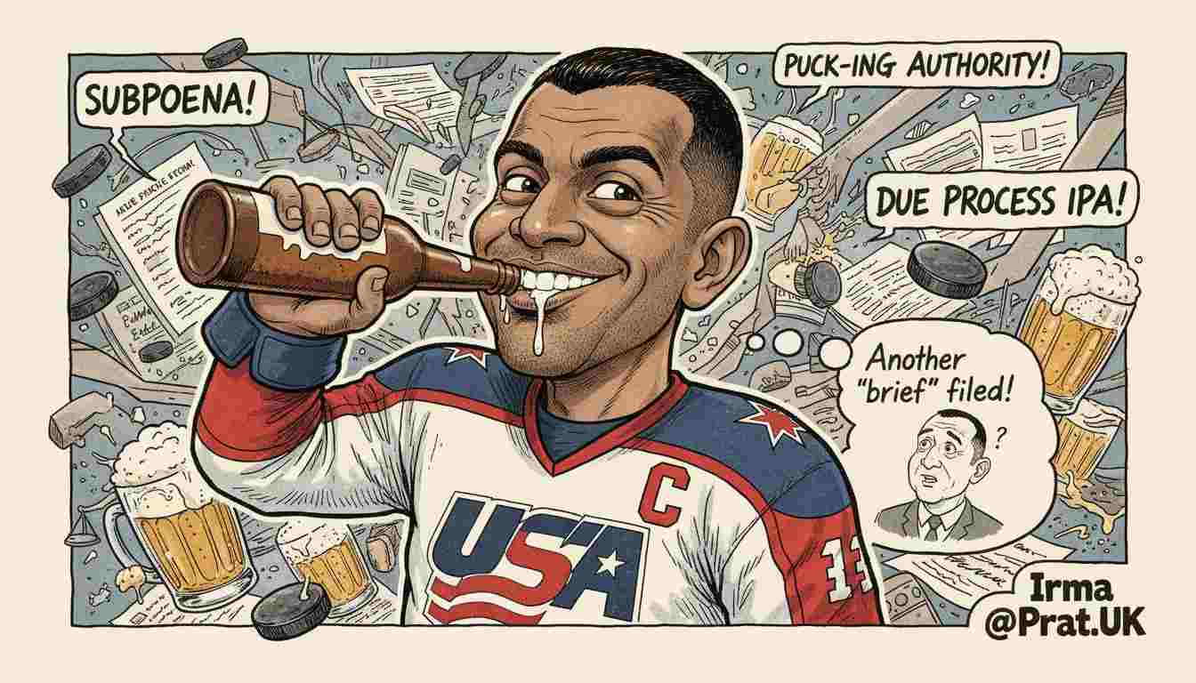 Kash Patel’s Olympic Beer-Chugging