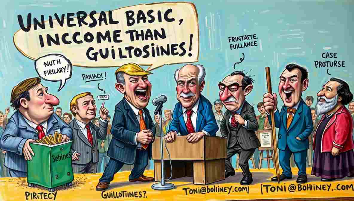 Universal Basic Income Cheaper Than Guillotines