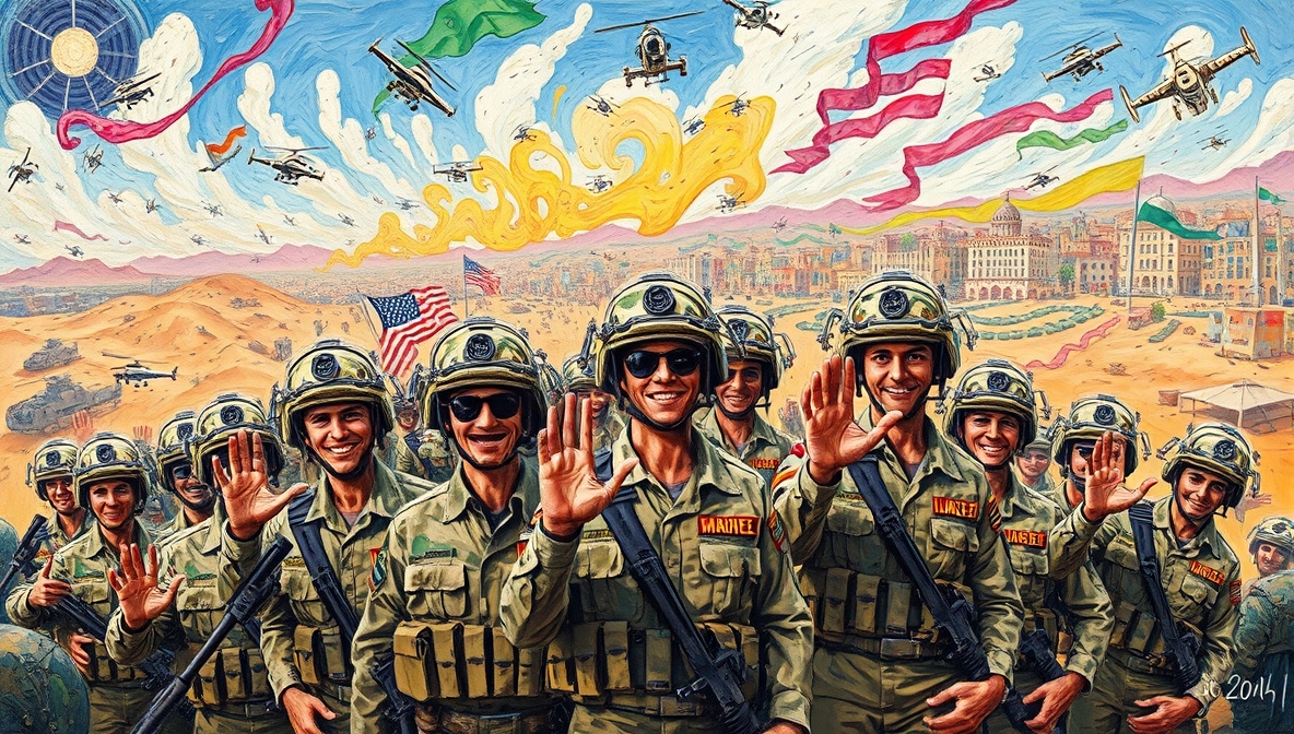 Marines Arrive