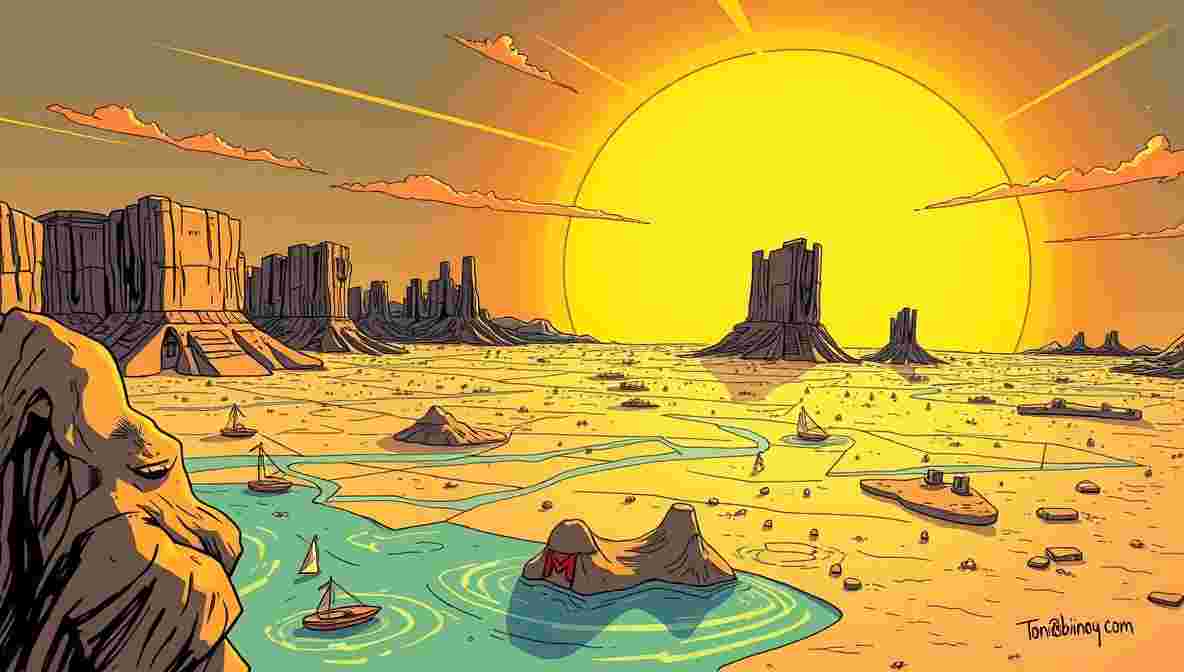 Arizona Becomes the Surface of the Sun