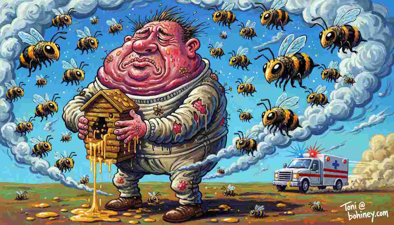 Johnny Took a Bee Course