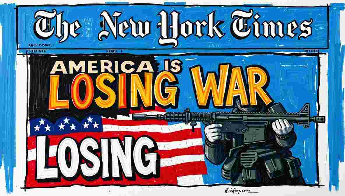 New York Times Announces America Is Losing War