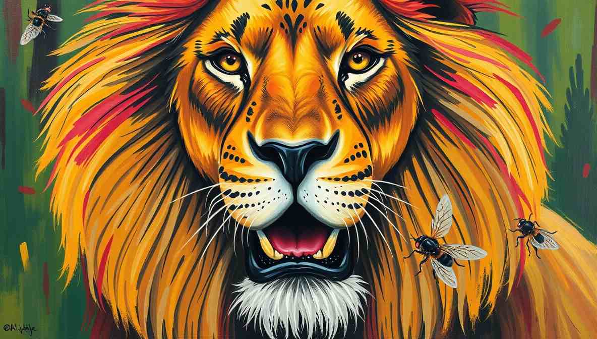 Even the Lion Protects Himself Against…