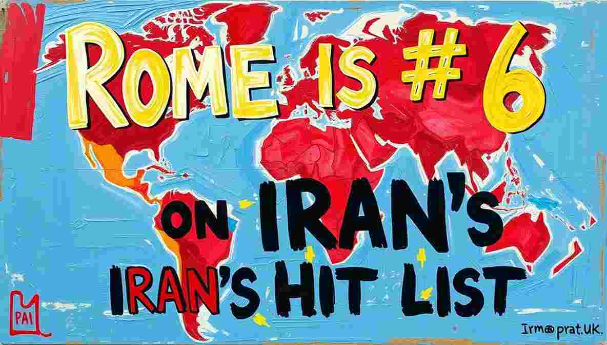 Rome Is #6 on Iran’s Nuclear Hit List
