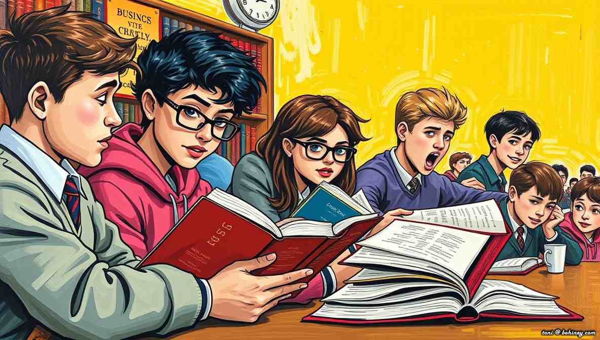 Students Forced to Learn From Actual Books