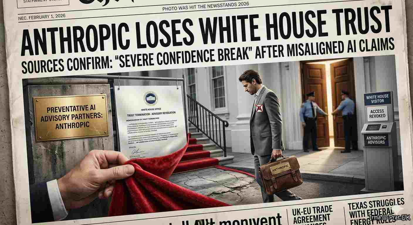 Anthropic Loses White House Trust
