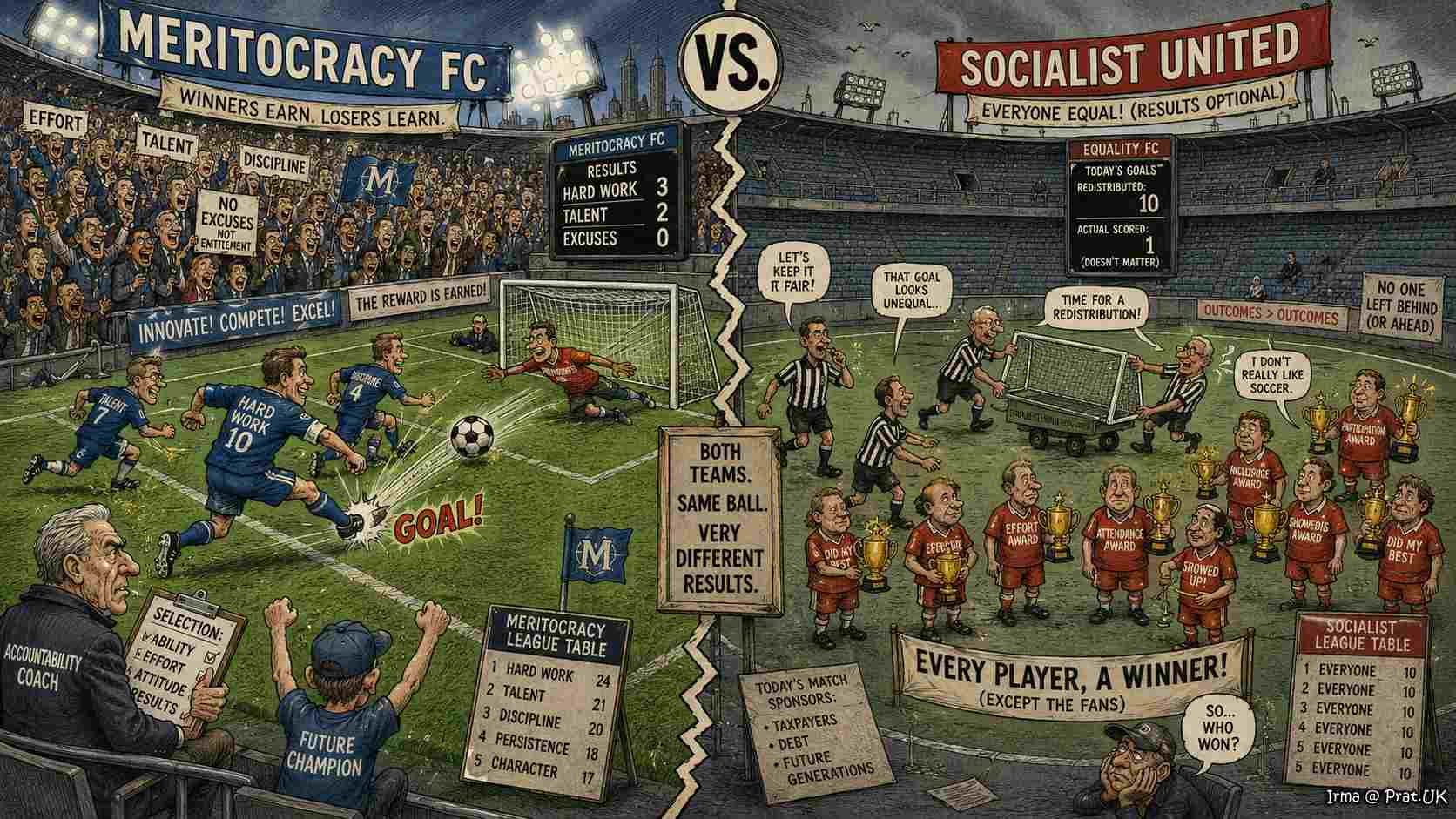 Socialist Soccer Where Nobody Wins