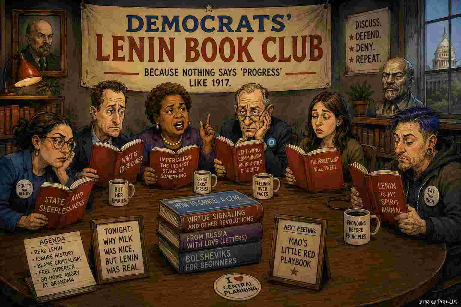 Democrats’ Lenin Book Club