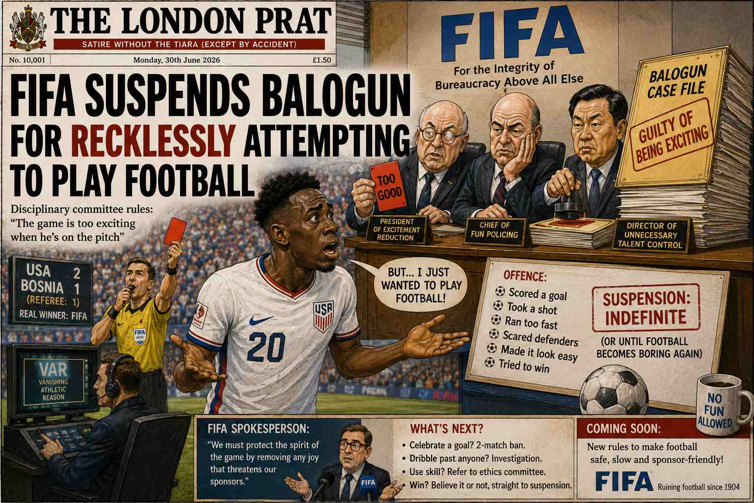 FIFA Suspends Balogun
