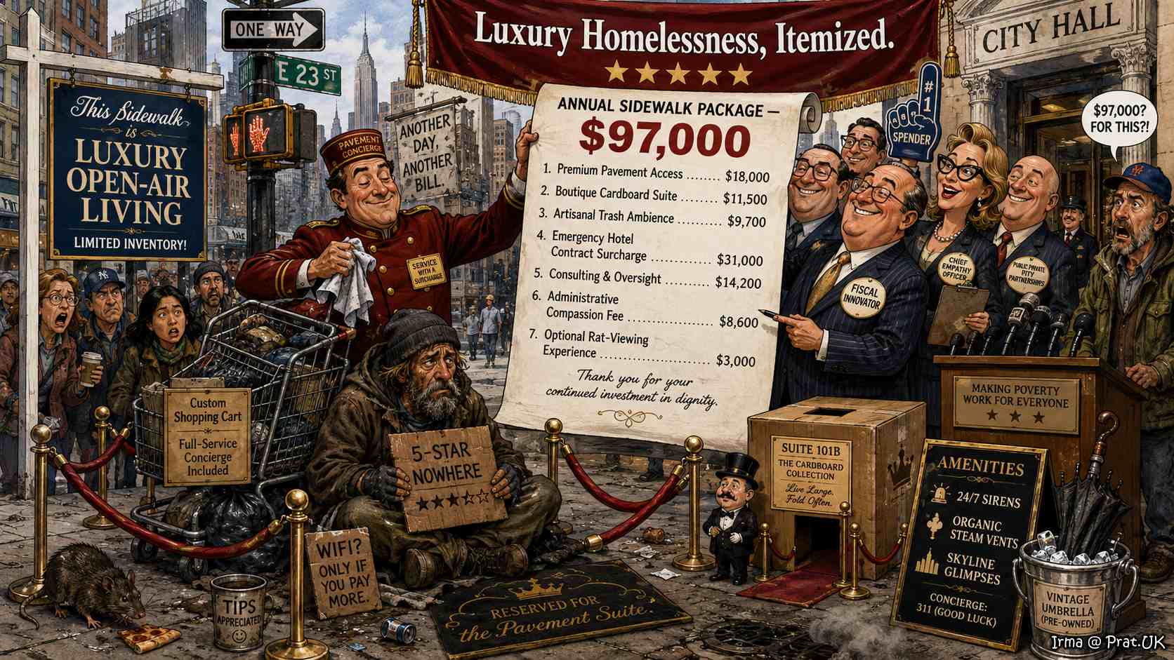 Luxury Homelessness