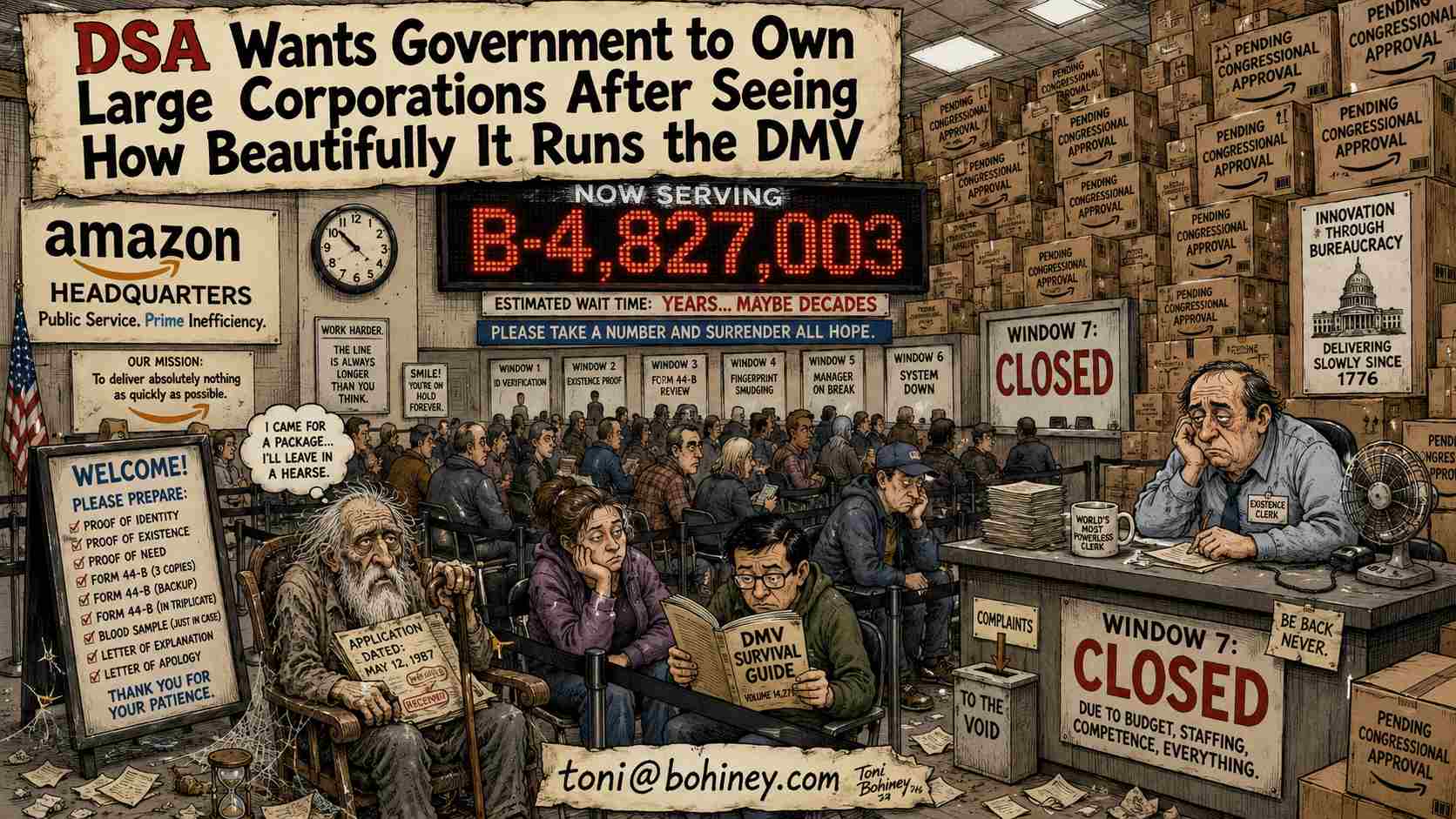 DSA Wants Government to Own Large Corporations DSA Wants Government to Own Large Corporations