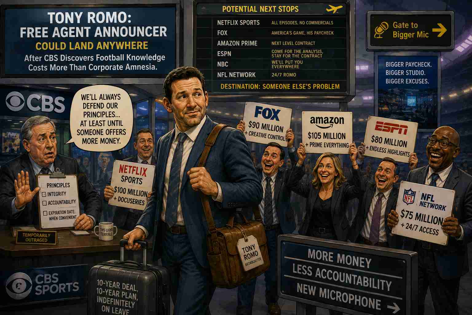 Tony Romo Could Land Anywhere