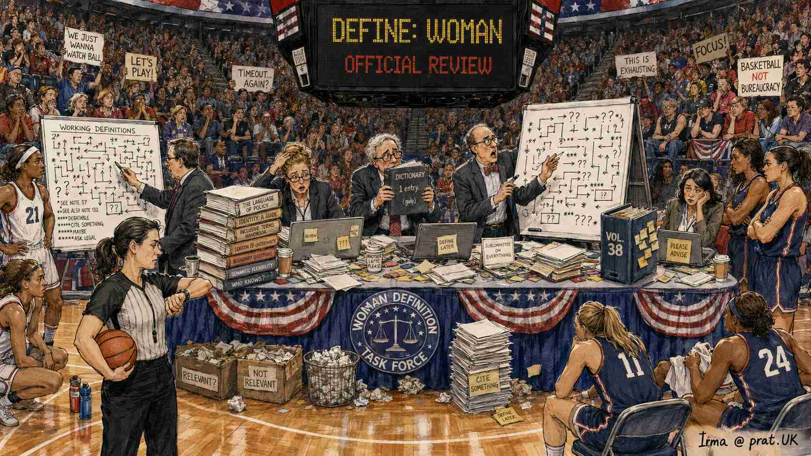 WNBA Task Force Cannot Define Word “Woman” WNBA Task Force Cannot Define Word “Woman”