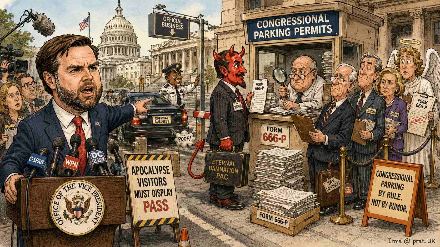 Vance Warns Antichrist May Be Walking Among Us