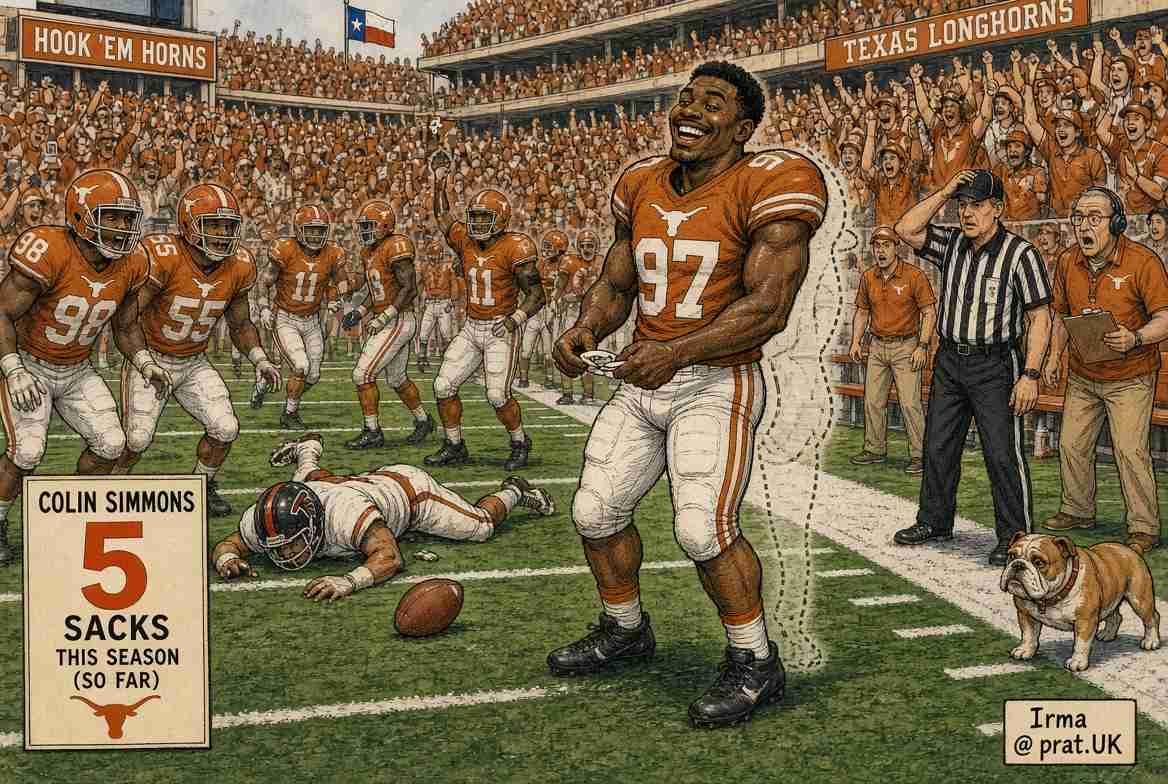 Texas Star Colin Simmons’ Imaginary Urinal