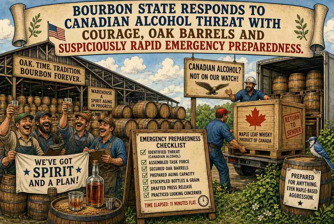 Canada Withholds Whisky From America