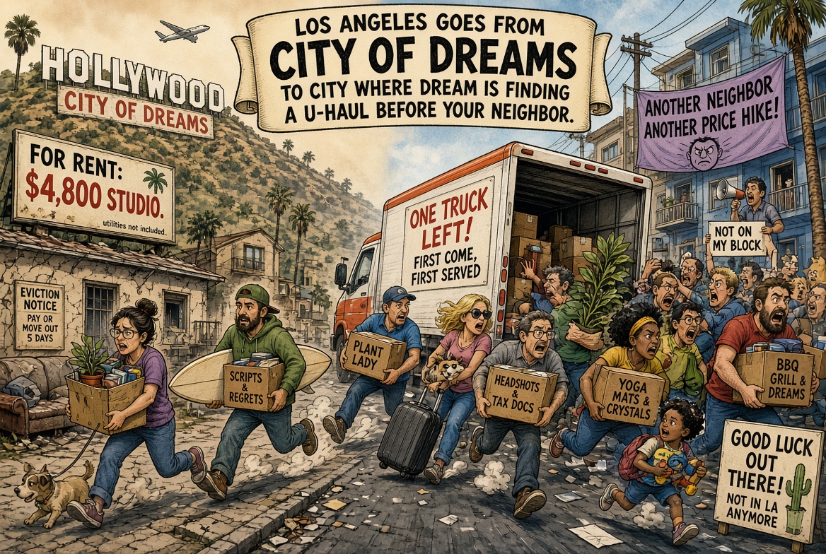 The Los Angeles Dream Is Finding a U-Haul The Los Angeles Dream Is Finding a U-Haul