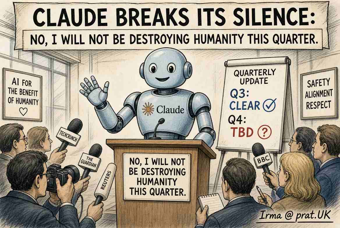 Claude Breaks Its Silence Claude Breaks Its Silence