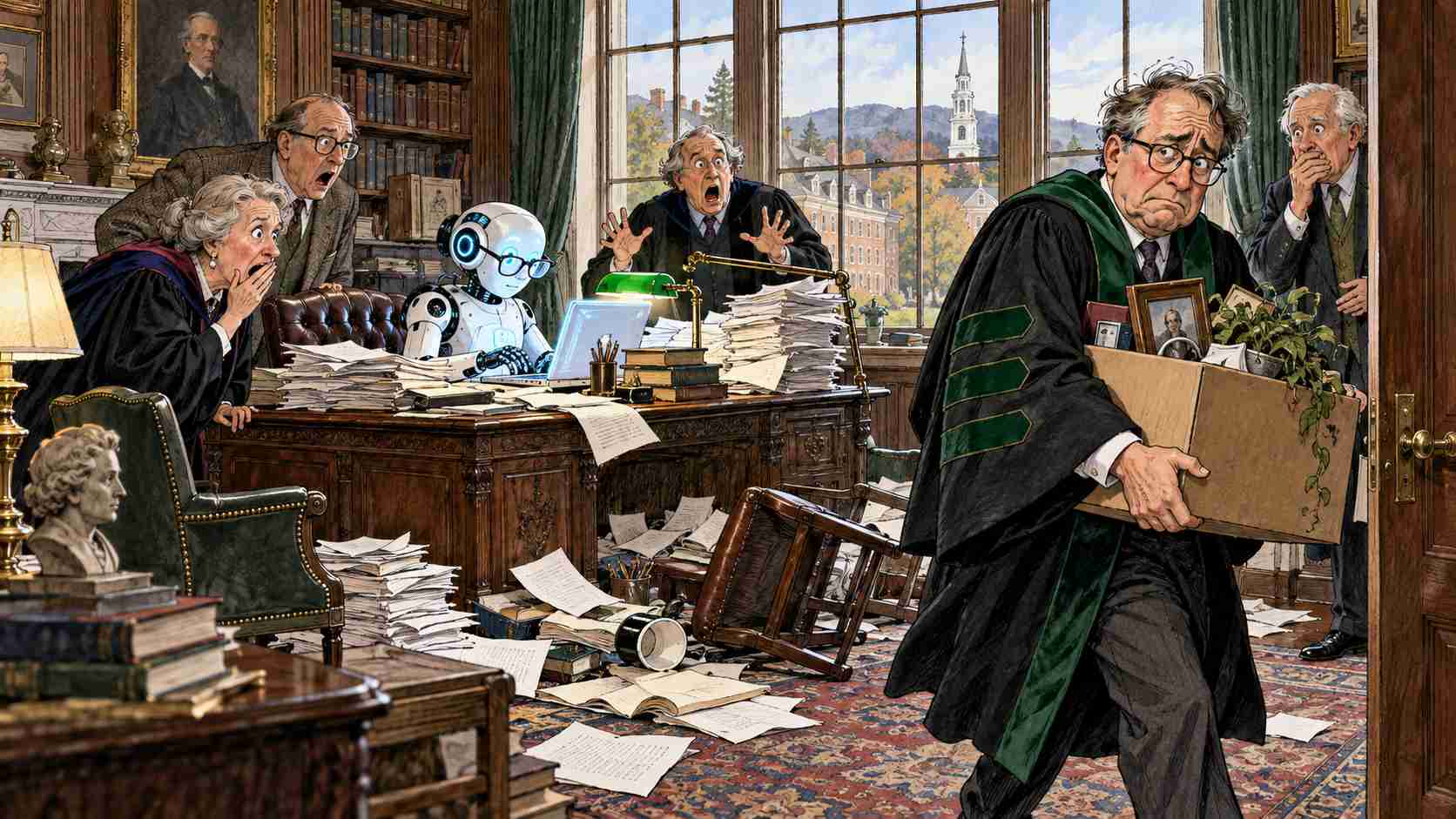 Dartmouth Provost Resigns Over AI Disclosure