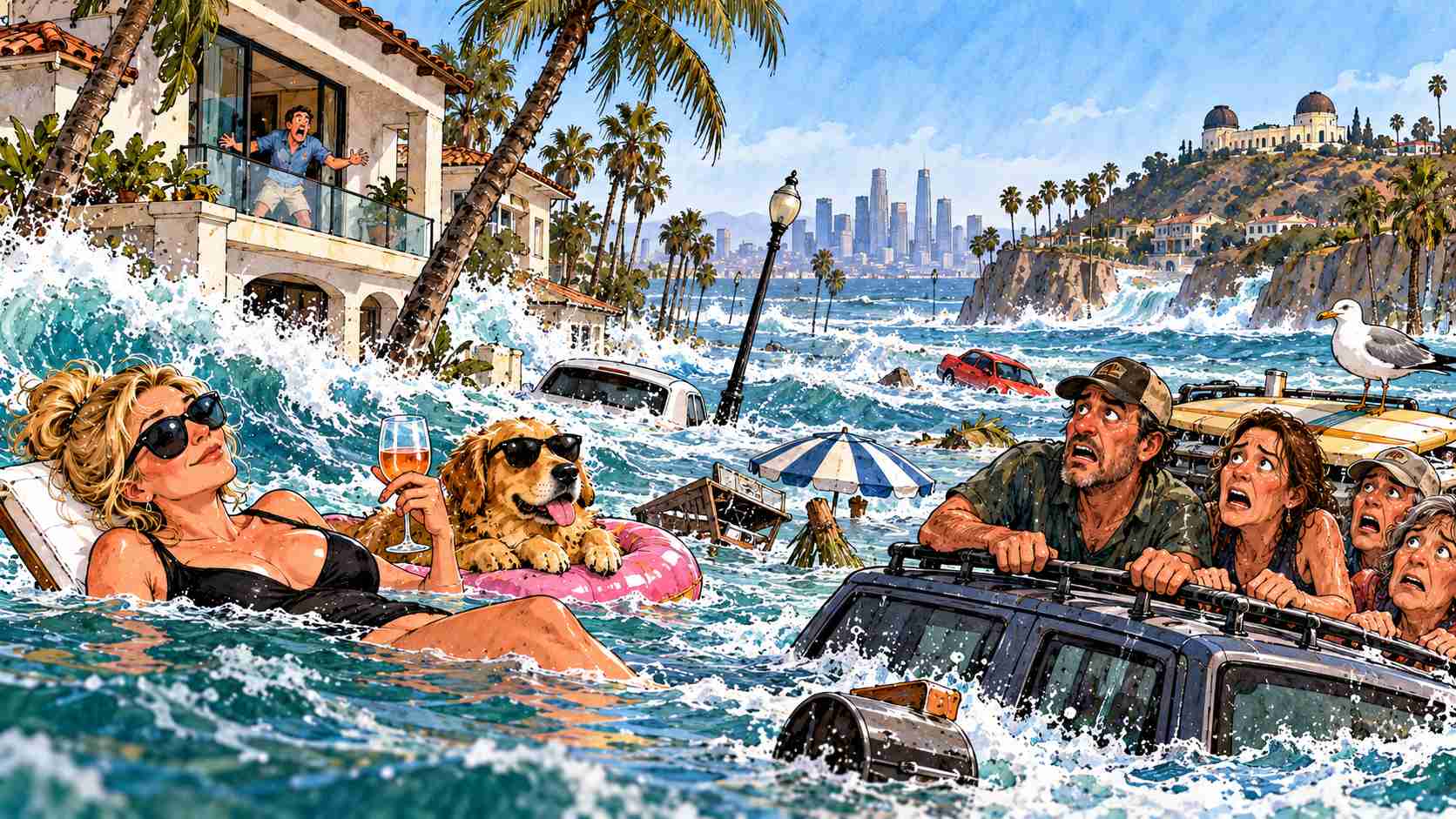 Pacific Ocean Moves Into California Pacific Ocean Moves Into California