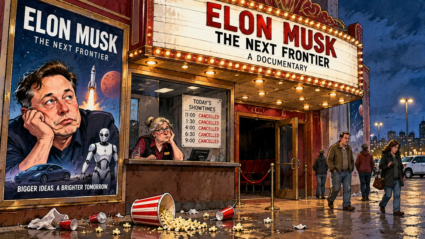 Musk Documentary Flops at the Box Office